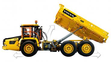 LEGO® Technic Knickgelenkter Volvo-Dumper A60H (6x6) | 42114